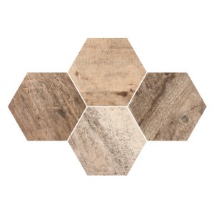Плитка StarGres Timber Mosaic heksagon